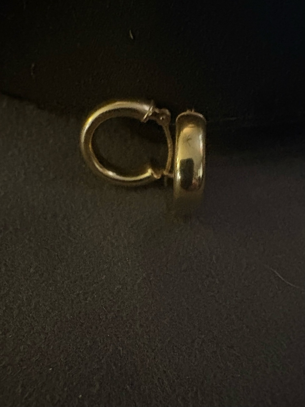 Vintage 14K Gold Hoop Earrings